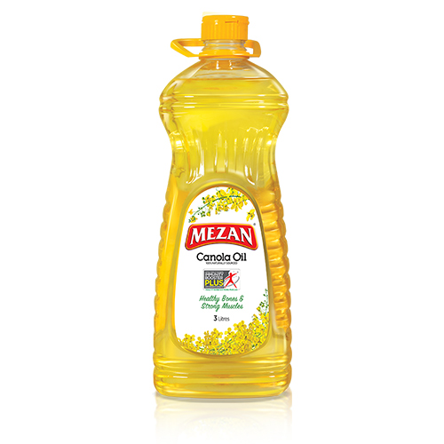 Mezan Canola Oil 3Ltr Bottle