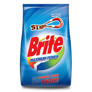 Brite Maximum Power Laundry Detergent Powder 1kg
