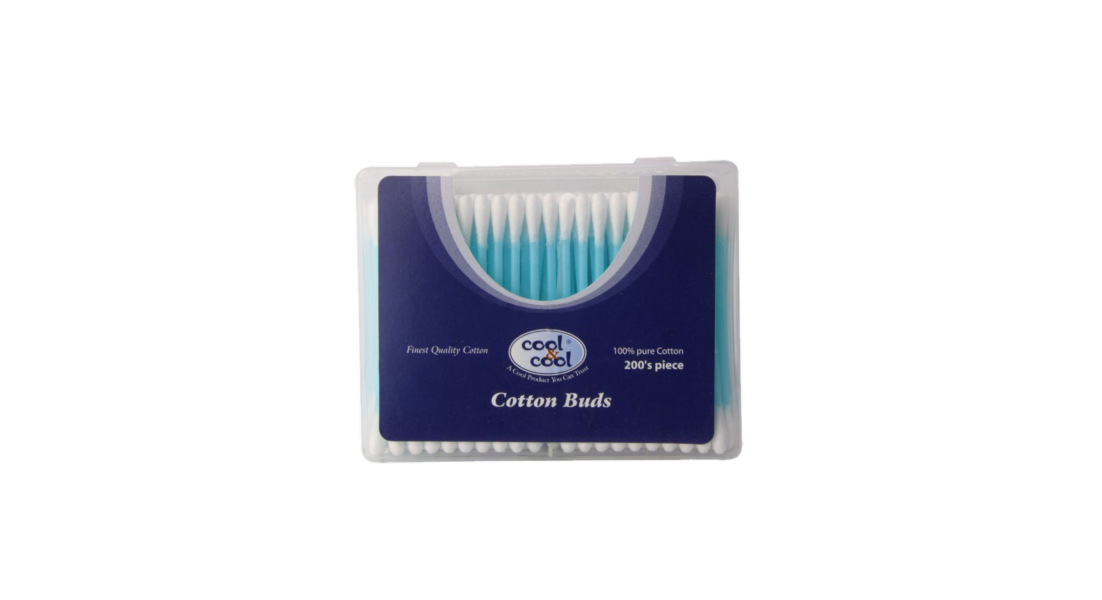 Cool & Cool Cotton Buds Asstd Color (200 Sticks)