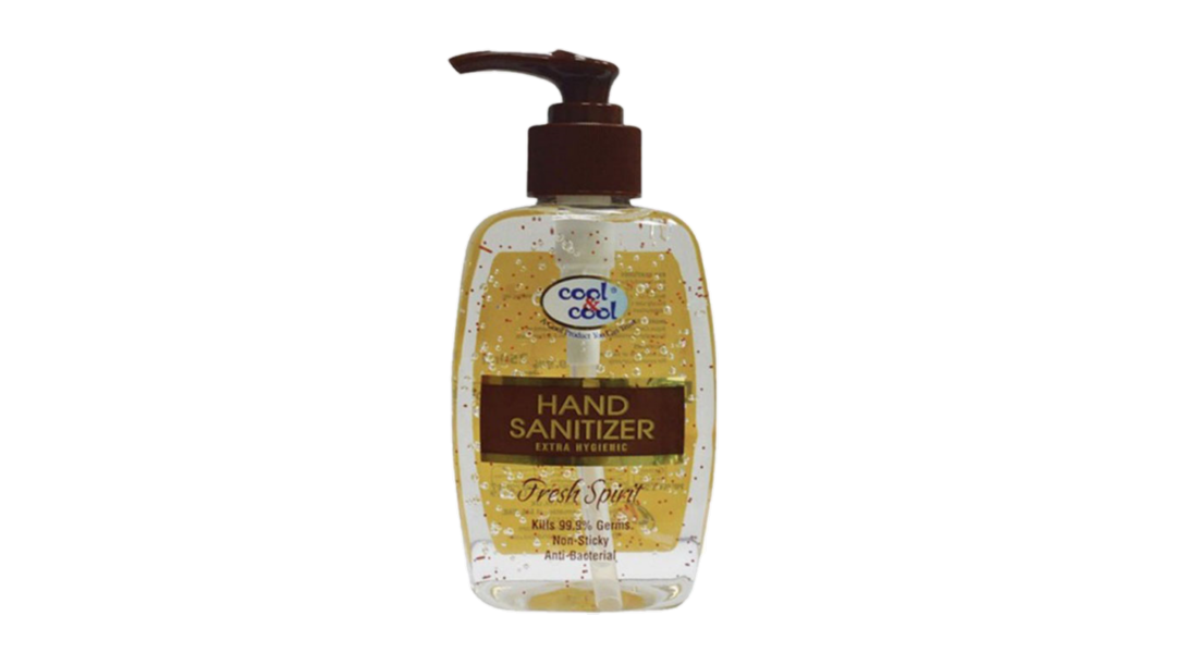 Cool & Cool Hand Sanitizer Gel Fresh Spirit 250ml