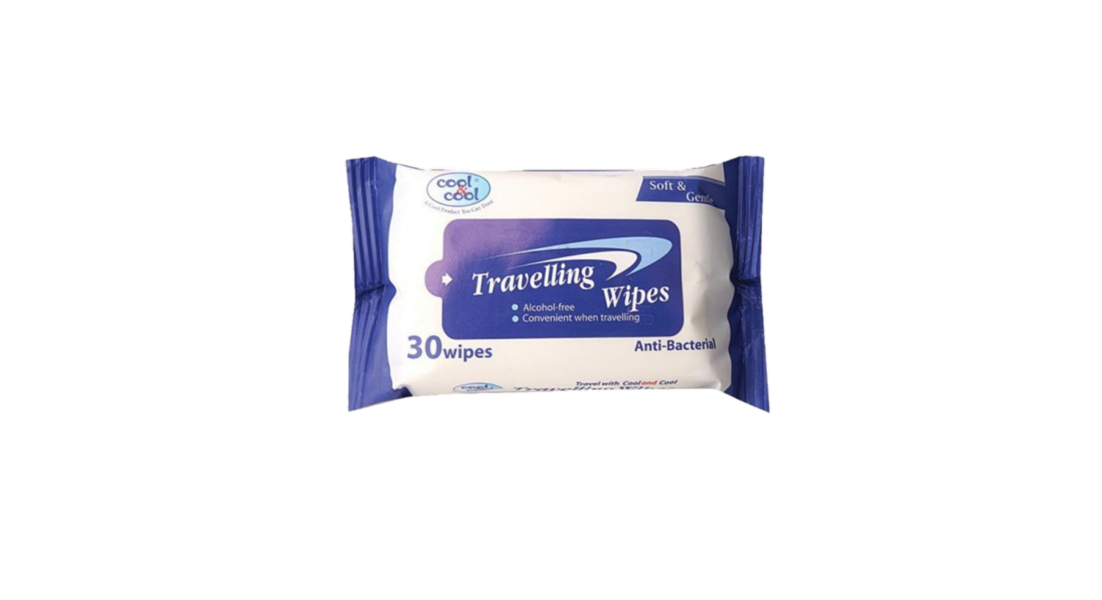 Cool & Cool Travelling Wipes (30pc)