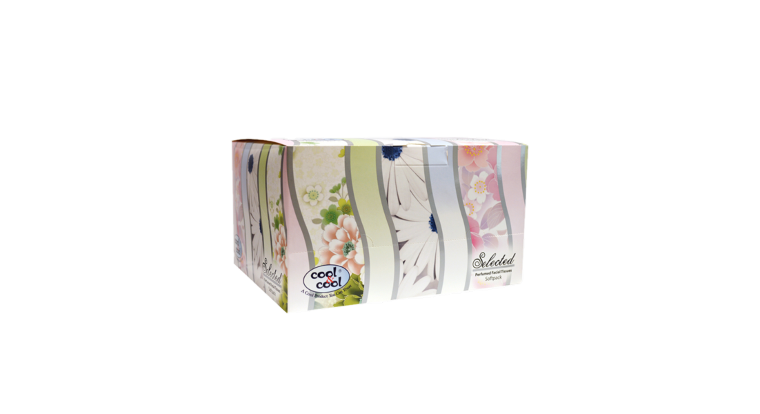 Cool & Cool Selected Facial Tissues Soft Pack (100pc)