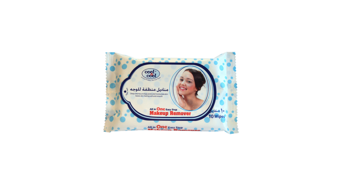 Cool & Cool Makeup Remover (10 Wipes)
