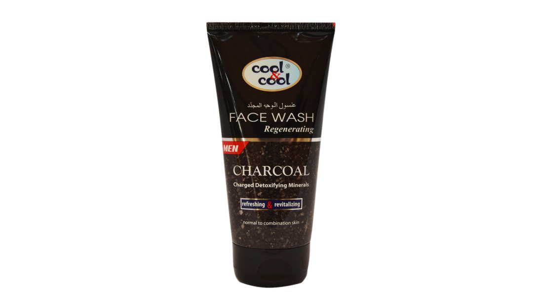 Cool & Cool Regenerating Face Wash Charcoal 150ml
