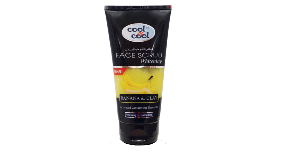 Cool & Cool Whitening Face Scrub Banana & Clay 150ml
