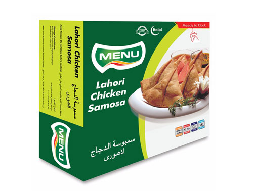 Menu Lahori Chicken Samosa 400g