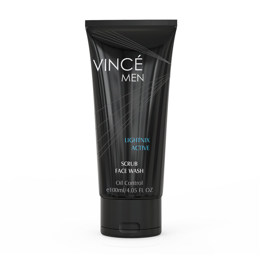 Vince Men Active Scrub Face Wash 100ml