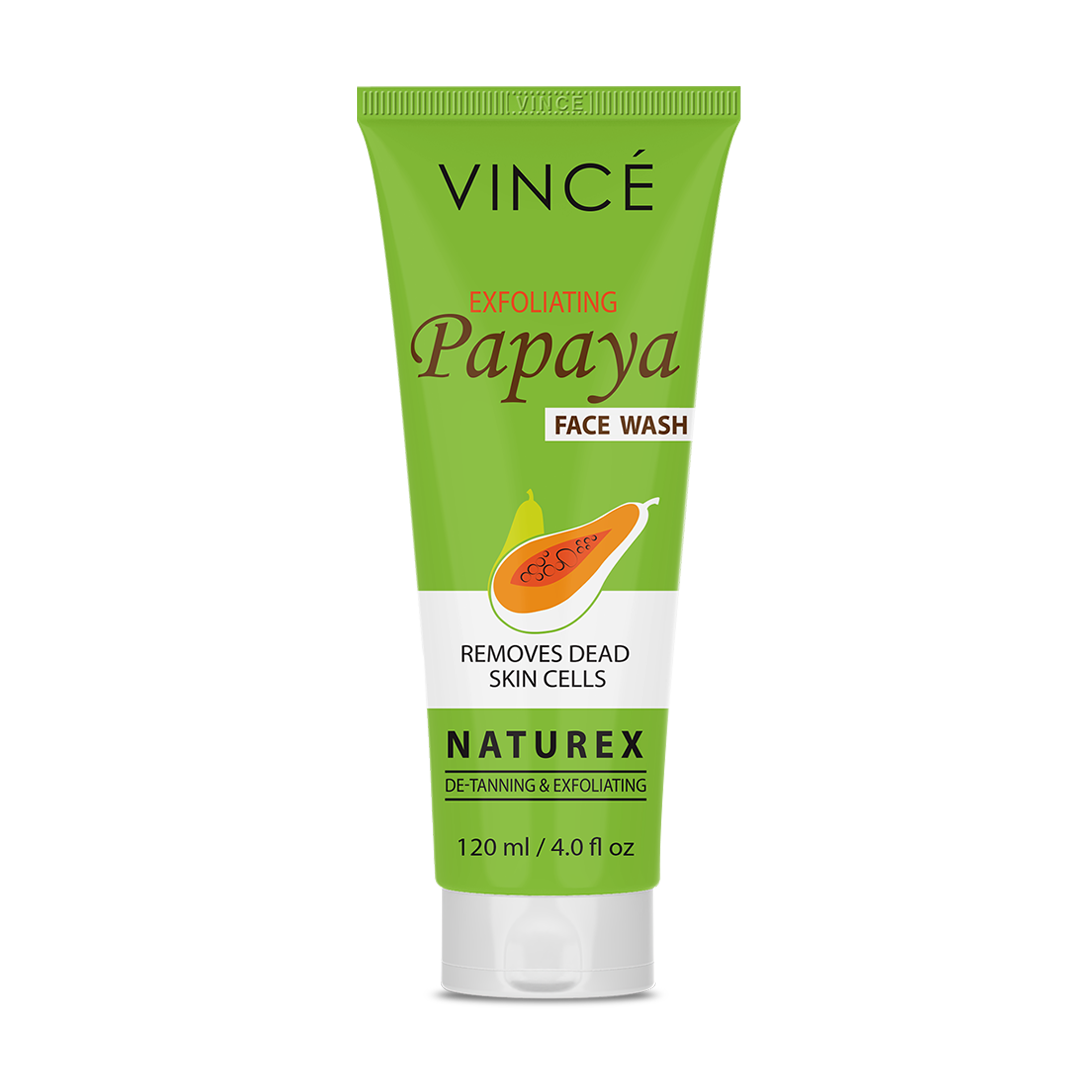 Vince Exfoliating Papaya Face Wash 120ml