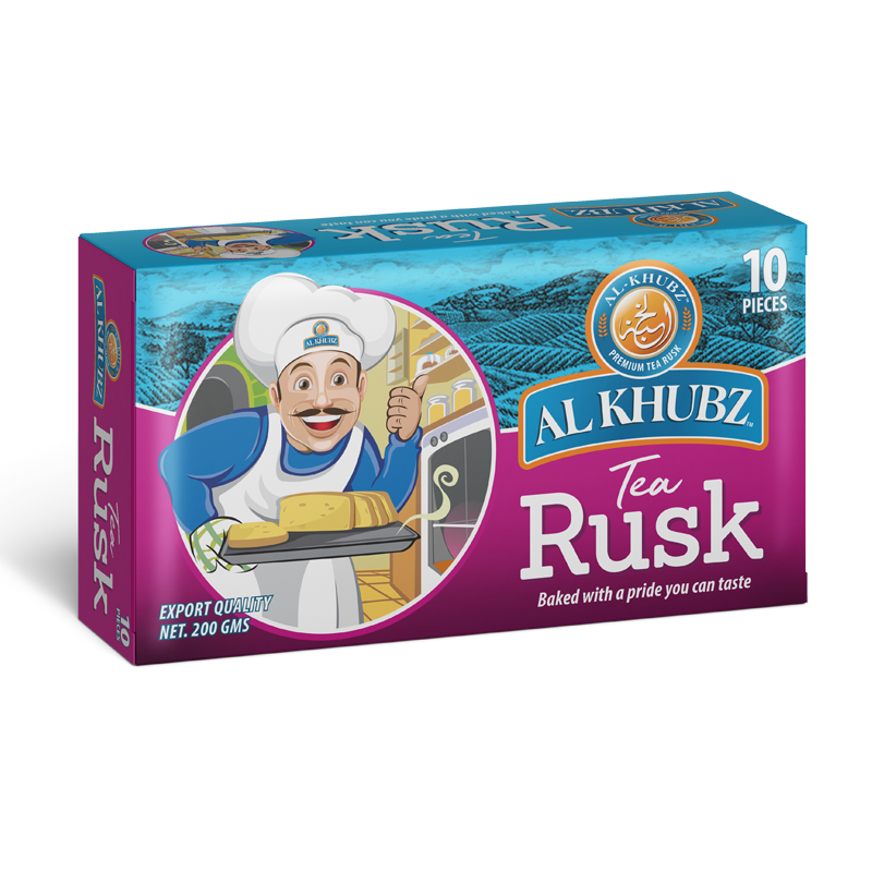Al Khabz Tea Rusks (10 Pcs)