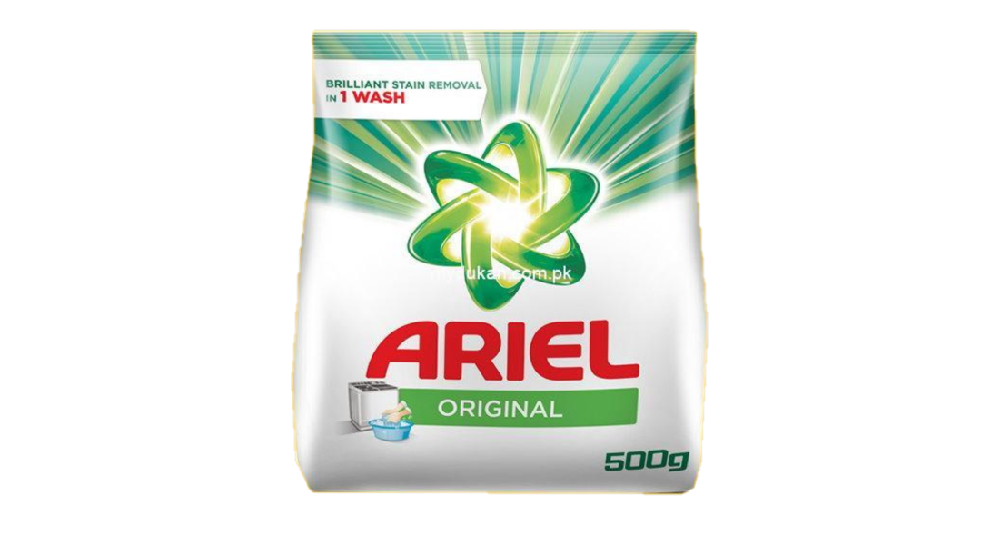 Ariel Original Detergent Washing Powder 500g