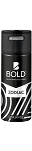 Bold Zodiac Body Deodorant 150ml