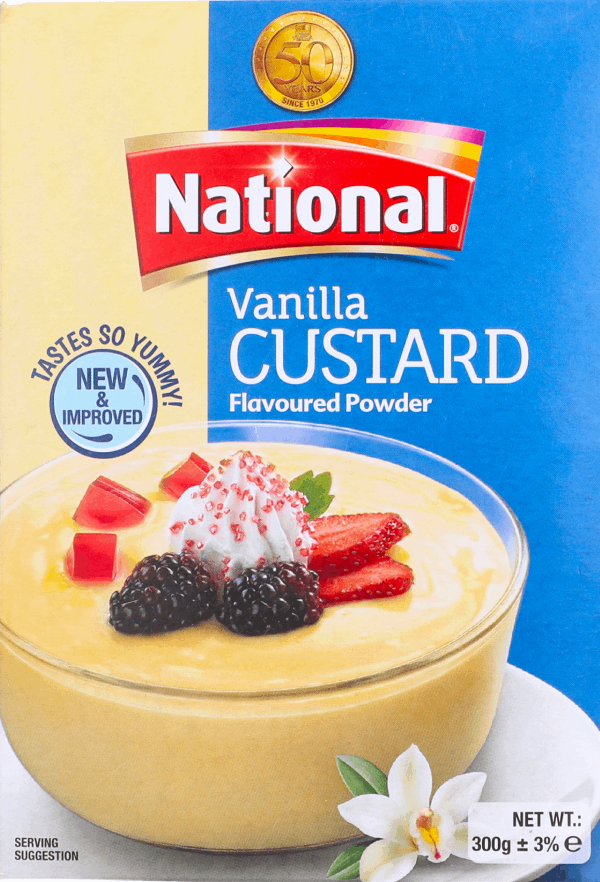 National vanilla Custard