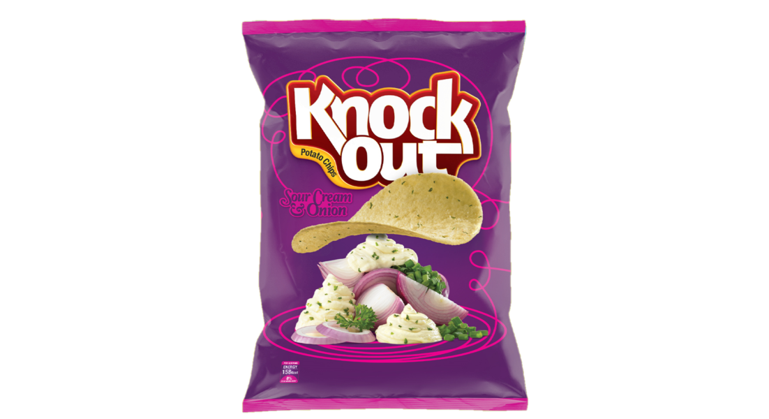Knock Out Sour Cream & Onion 65g