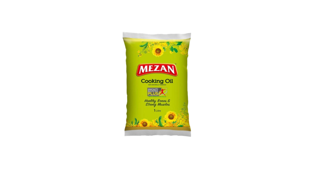Mezan Cooking Oil 1 Ltr Pouch