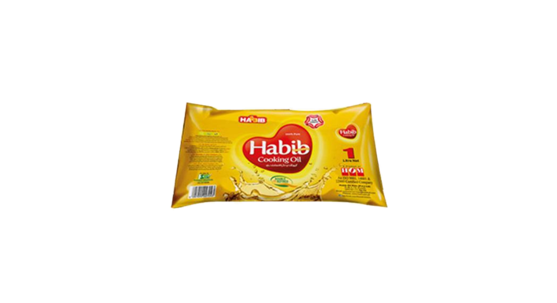 Habib Cooking Oil 1Ltr Pouch