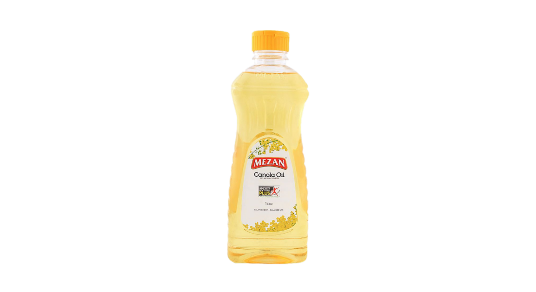 Mezzan Canola Oil 1 Ltr Bottle
