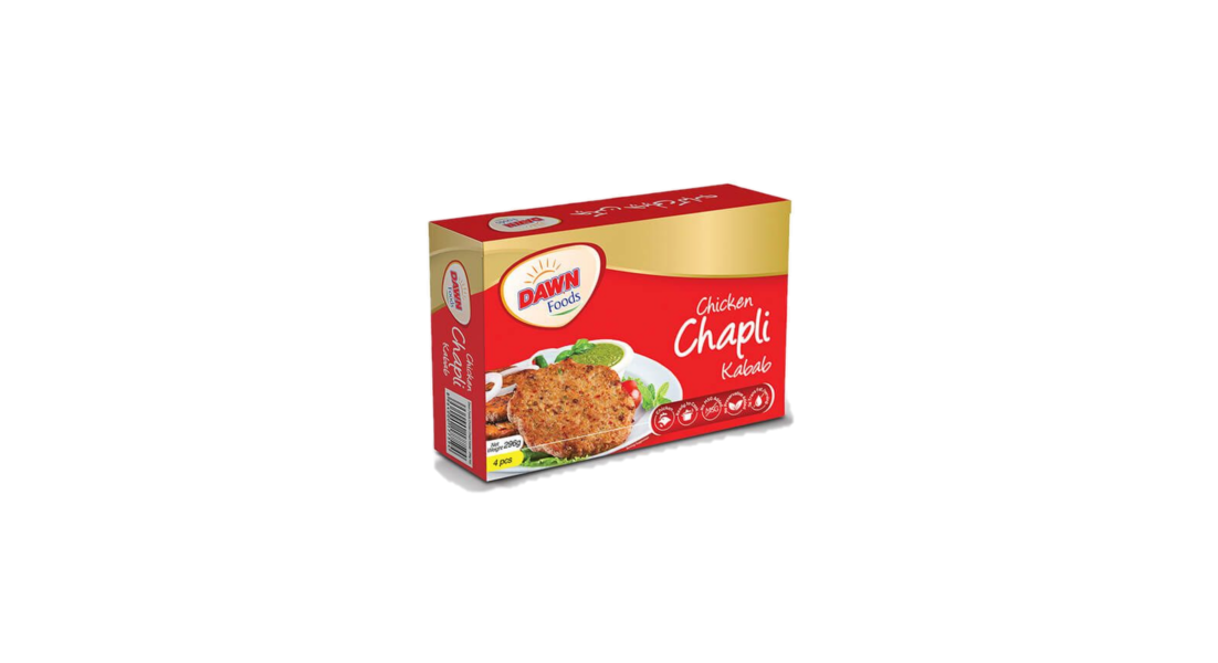 Dawn Foods Chicken Chapli Kabab (Regular Pack)