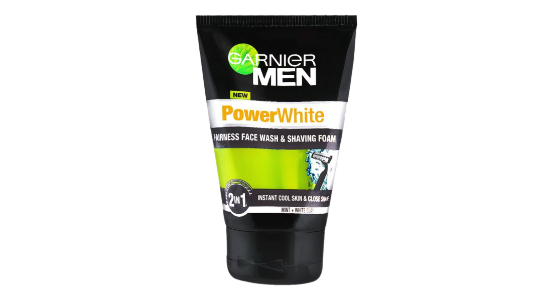 Garnier Men Power White 2in1 Facewash 100ml