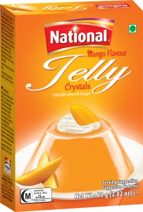 National Jelly Crystals Mango Flavor 80g