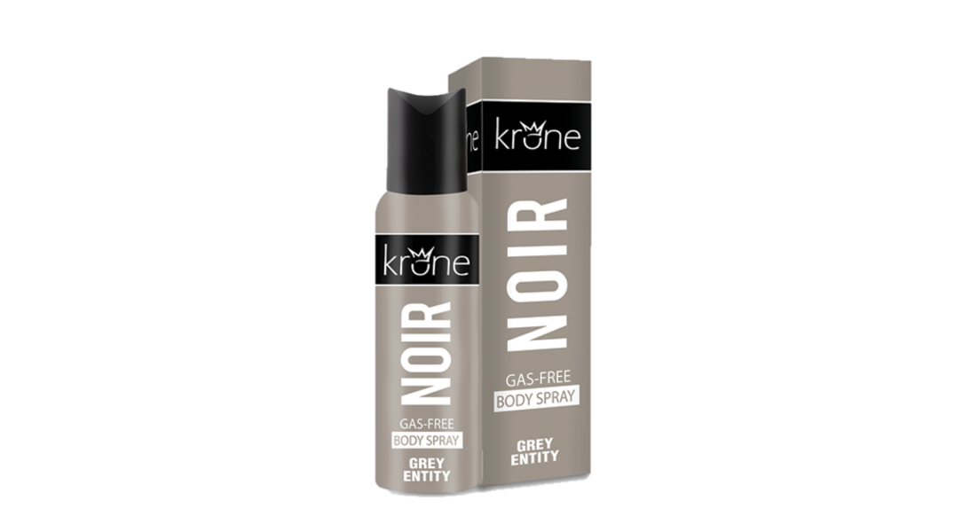 Krone Noir Gas Free Body Spray- Grey Entity 125ml