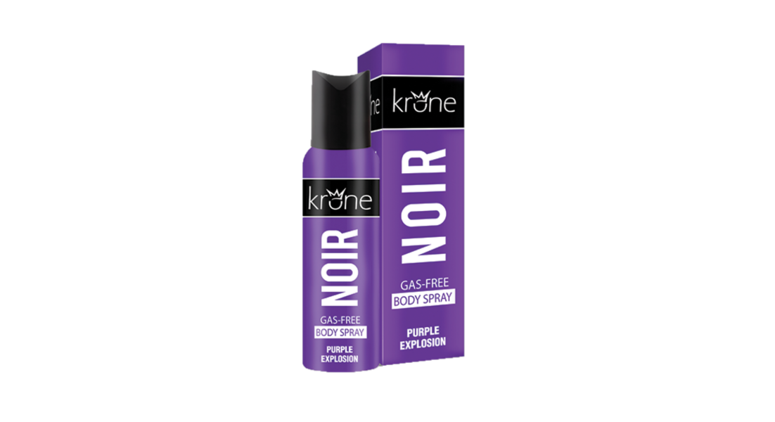 Krone Noir Gas Free Body Spray- Purple Explosion 125ml