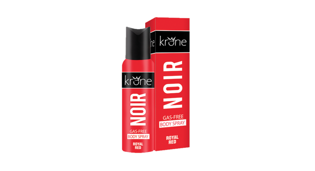 Krone Noir Gas Free Body Spray- Royal Red 125ml