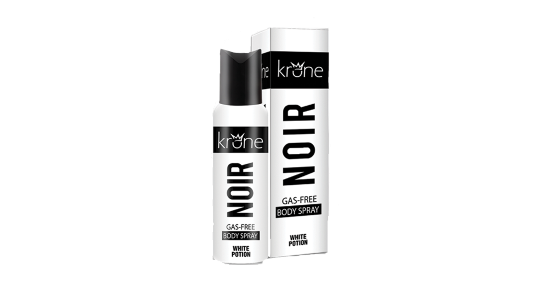 Krone Noir Gas Free Body Spray- White Potion 125ml
