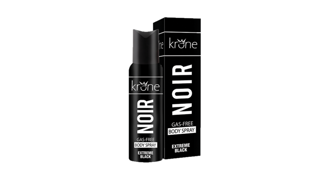 Krone Noir Gas Free Body Spray- Extreme Black 125ml