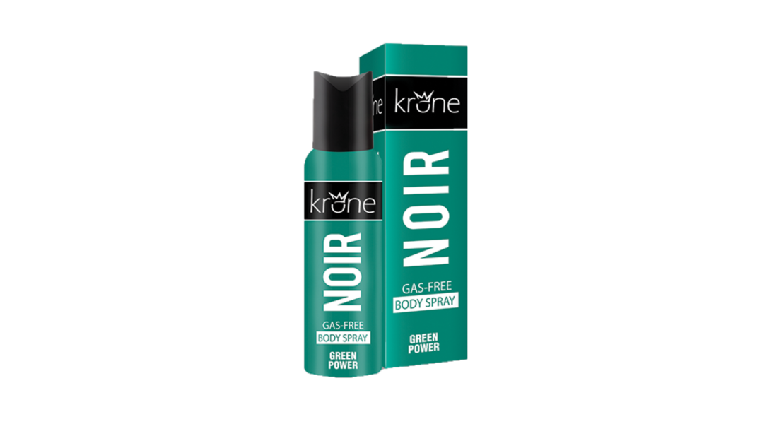 Krone Noir Gas Free Body Spray- Green Power 125ml
