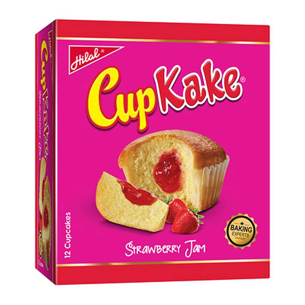 Hilal Cupcake Strawberry Jam 12 Pcs