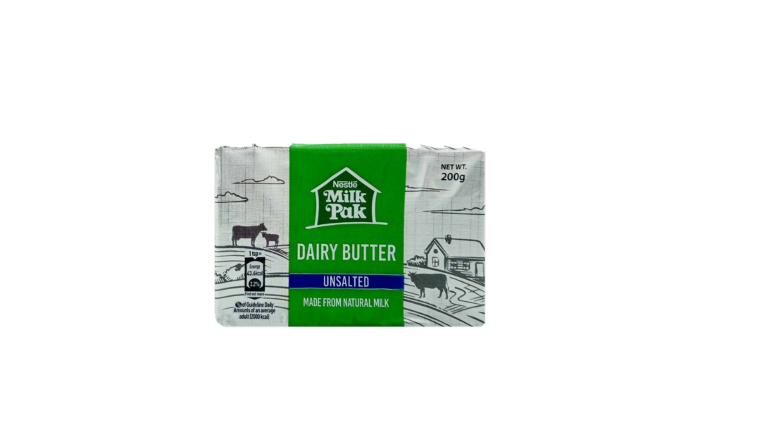 Nestle Milk Pak Dairy Butter 200g (Unsalted)