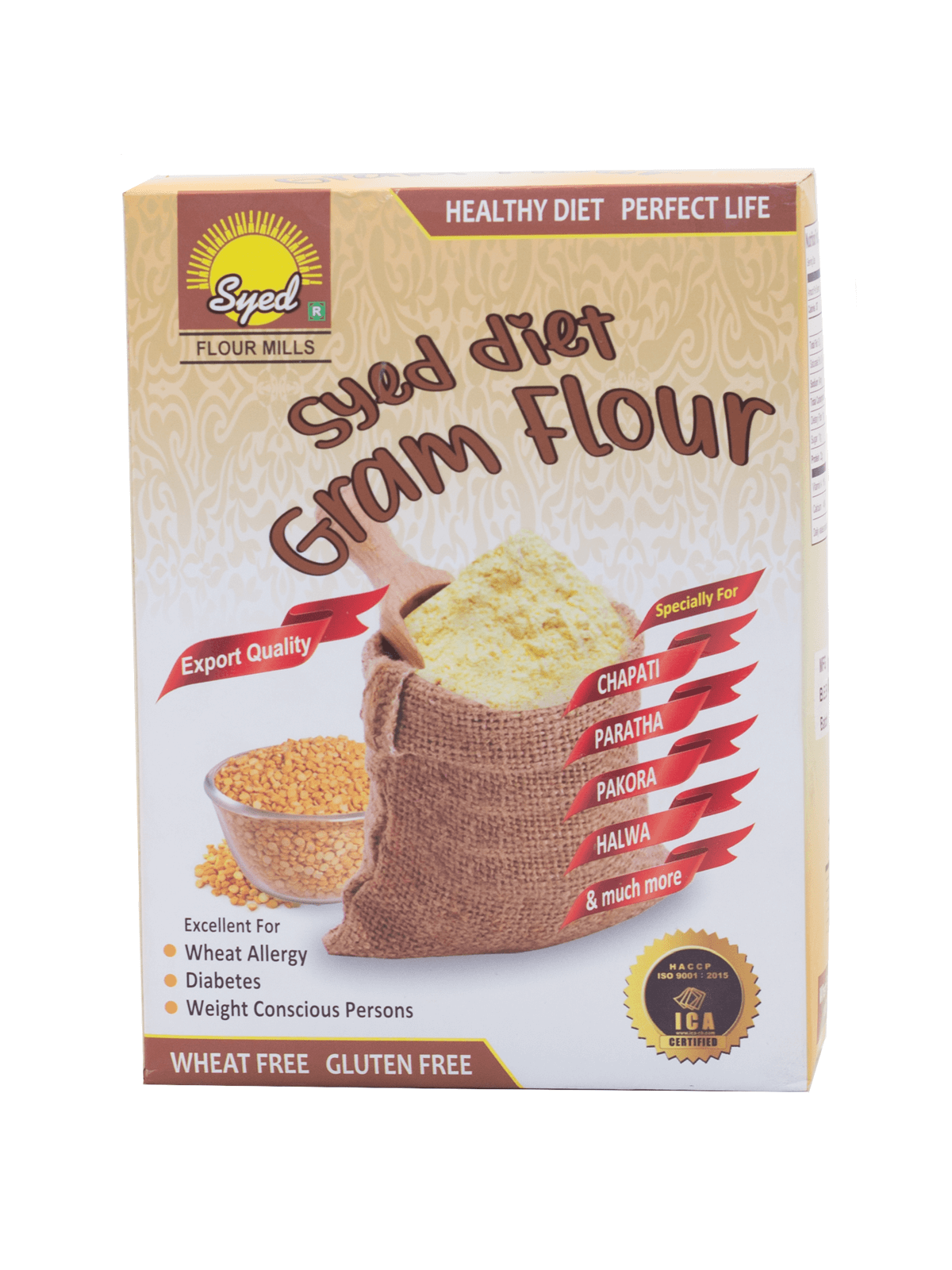 Syed Diet Gram Flour (Besan) 1kg