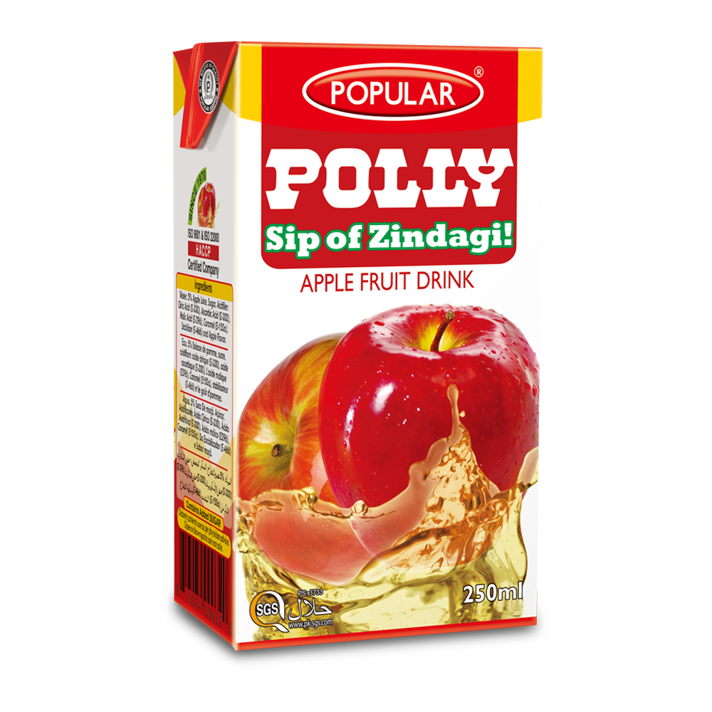 Polly Apple Fruit Drink 250ml
