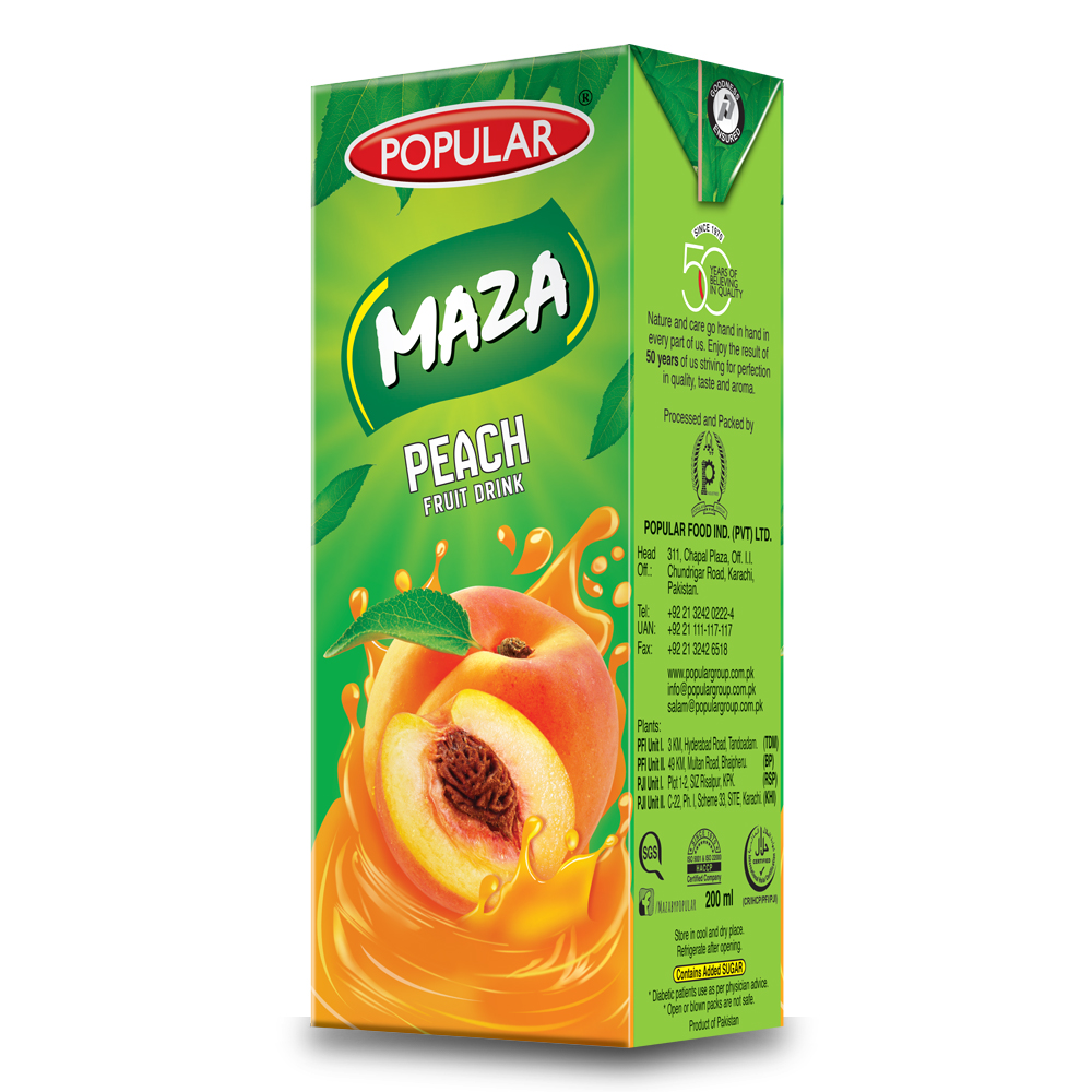 Maza Peach fruit Drink 250ml