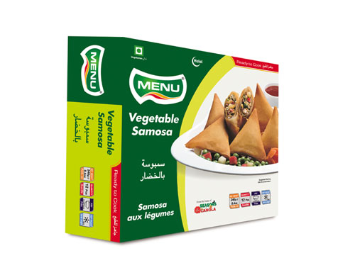 Menu Chicken Vegetable Samosa 240g