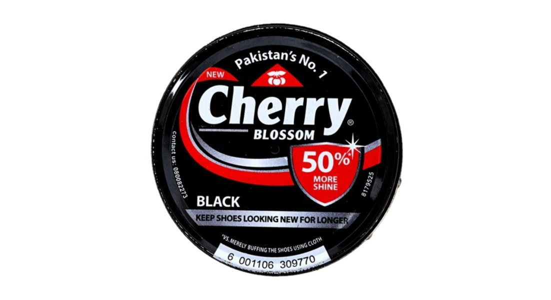 Cherry Blossom Shoe Polish Black 45ml