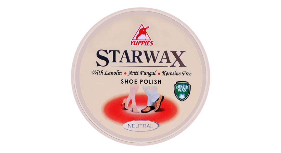 Yuppies Star Wax Shoe Polish Nuetral 48ml