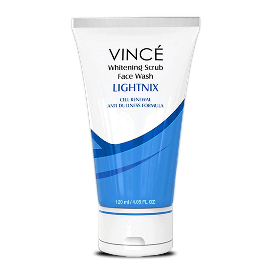 Vince Whitening Scrub Face Wash 120ml