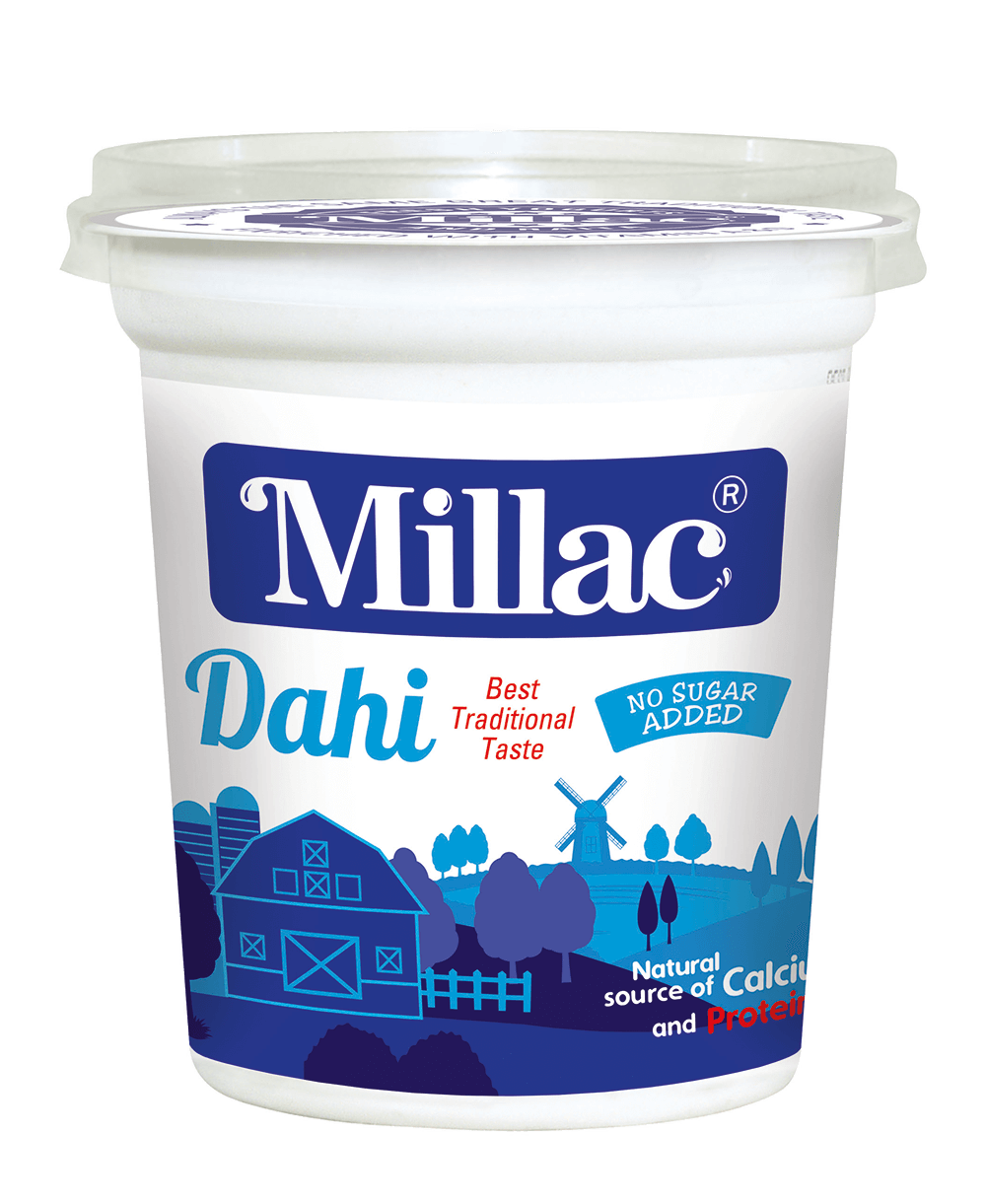 Millac Dahi Without Sugar 400g